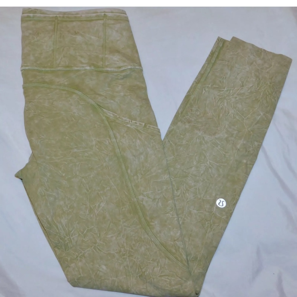 Women's Lululemon Fast Free Ice Dye Leggings